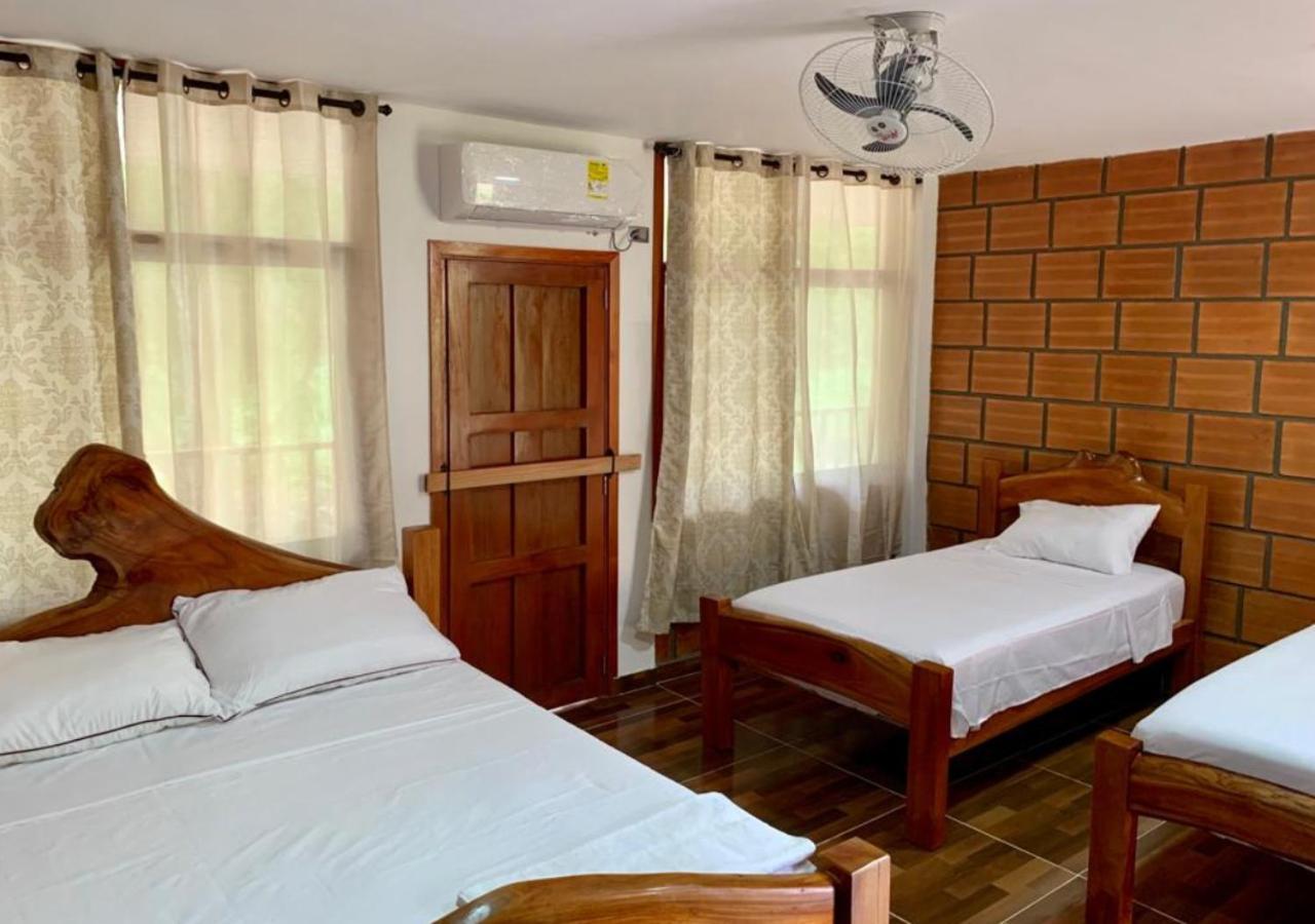 Arca Tayrona Restaurant & Hostal Los Naranjos Exteriör bild