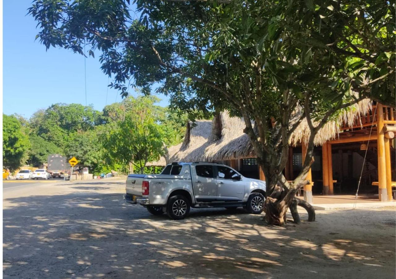 Arca Tayrona Restaurant & Hostal Los Naranjos Exteriör bild