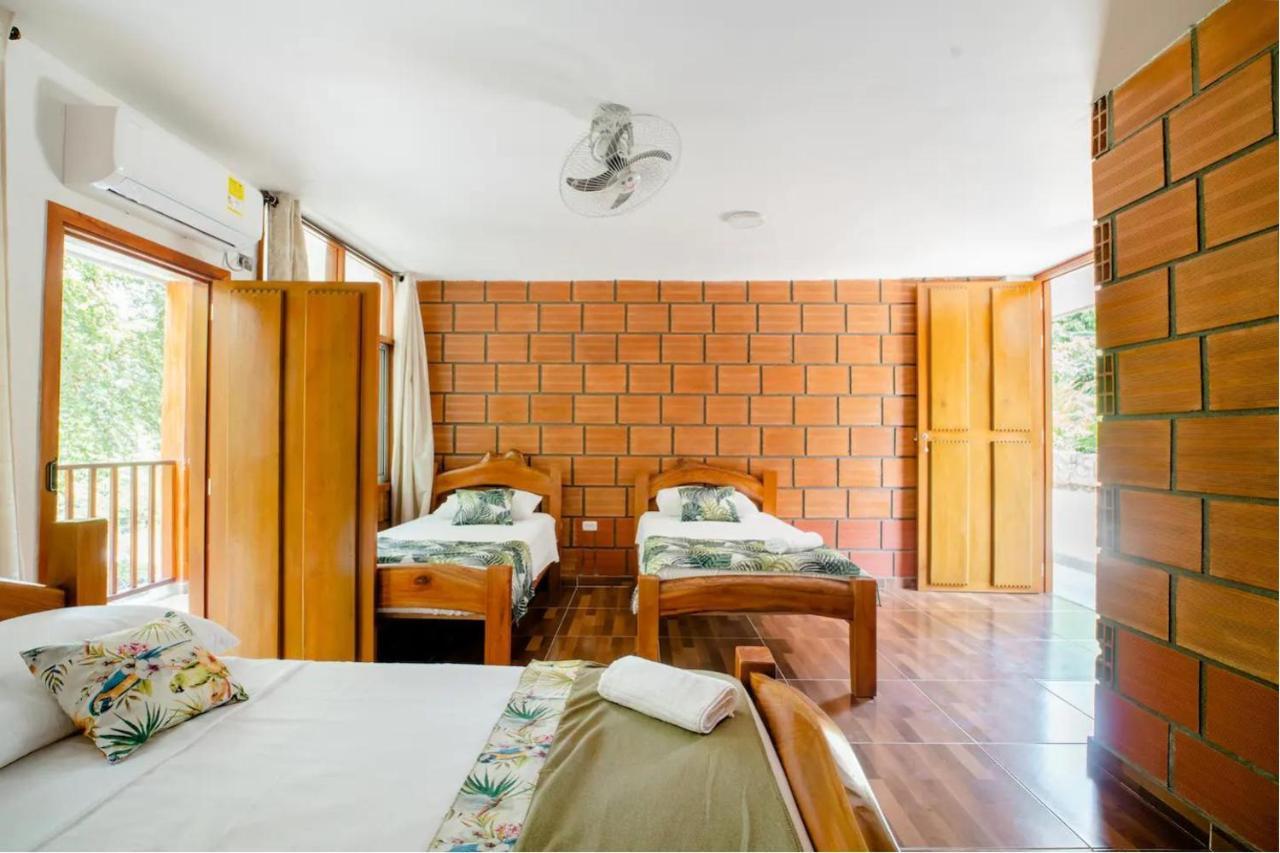 Arca Tayrona Restaurant & Hostal Los Naranjos Exteriör bild