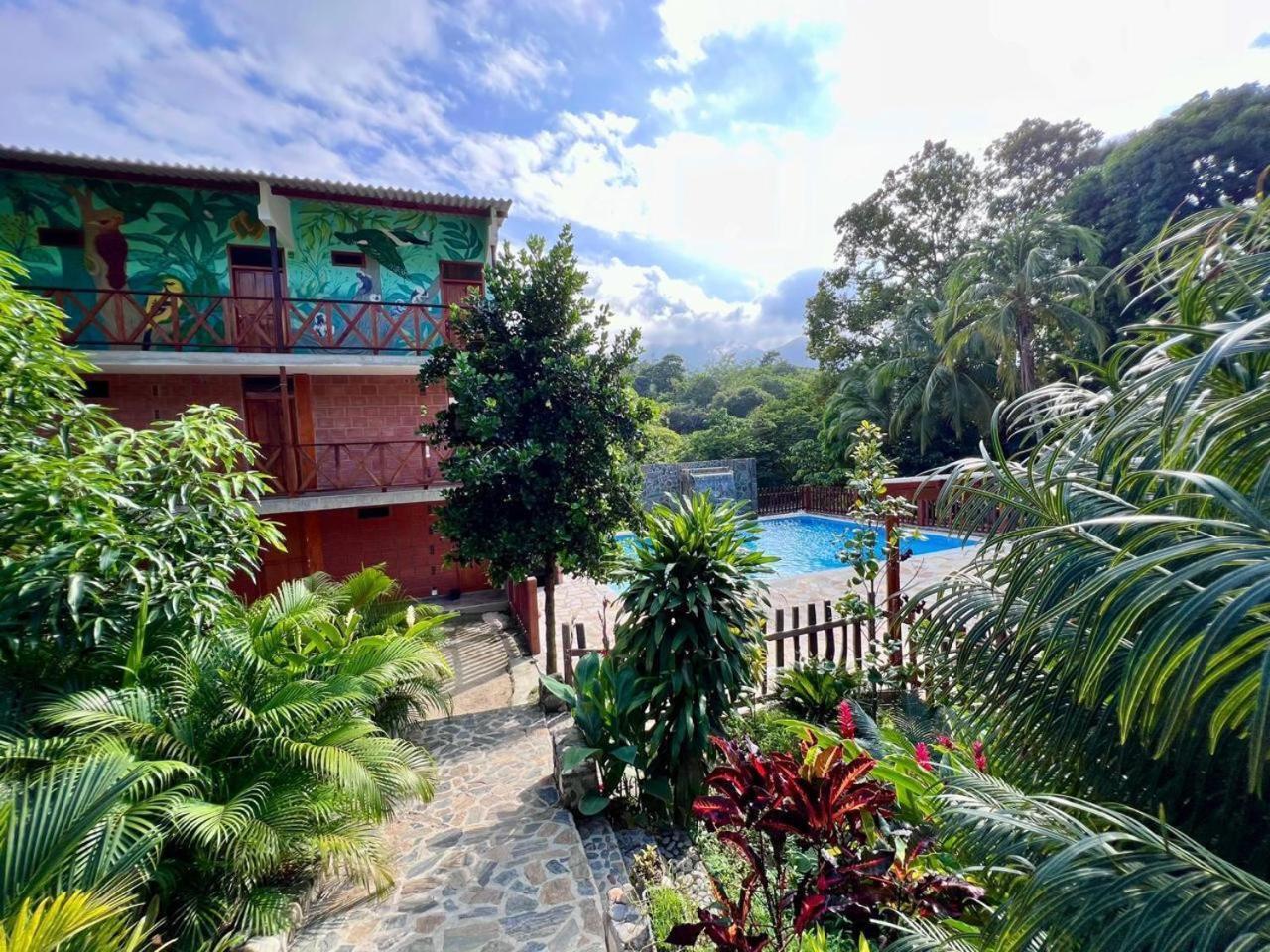Arca Tayrona Restaurant & Hostal Los Naranjos Exteriör bild